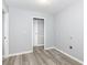 Neutral room with vinyl flooring, with hookups for Washer/Dryer at 8026 Roy Rd, Indianapolis, IN 46219