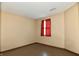 Bedroom featuring wood flooring and a bright red window cover and natural light at 8630 Aylesworth Dr, Camby, IN 46113