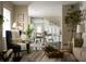 Open-concept living room with stylish furnishings, creating an inviting and comfortable space at 1014 Shannon Ave, Indianapolis, IN 46201