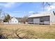Exterior showcasing a pool, barn, and the home's architecture against a blue sky at 10333 E 211Th St, Noblesville, IN 46062