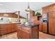 Well-appointed kitchen with custom cabinetry and a functional center island at 10333 E 211Th St, Noblesville, IN 46062