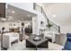 Open floor plan showcasing the seamless flow between the living room, dining area, and kitchen at 1533 Harlan St, Indianapolis, IN 46203