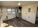 Basement with new vinyl flooring, furnace, and electrical box, ready for finishing at 1632 W 17Th St, Anderson, IN 46016