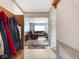 Inviting entryway with coat rack, opening to living room, offering a warm welcome at 1840 Hibiscus Dr, Indianapolis, IN 46219