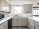 A clean kitchen with modern appliances and ample counter space at 1840 Hibiscus Dr, Indianapolis, IN 46219