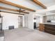 Open floor plan showing living room and kitchen at 1840 Hibiscus Dr, Indianapolis, IN 46219