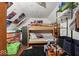 A bedroom with a bunkbed and decor at 2123 N F St, Elwood, IN 46036