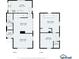 A floor plan showing the layout of the home's two floors at 2123 N F St, Elwood, IN 46036