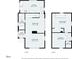 Floor plan showing layout of rooms, dimensions, and square footage at 2123 N F St, Elwood, IN 46036