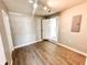 Bonus room with laminate flooring, multiple outlets, and utility hook ups at 3008 Nichol Ave, Anderson, IN 46011
