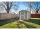 A new storage shed has space for lawn equipment, tools, or hobby supplies at 3225 S Rybolt Ave, Indianapolis, IN 46221