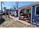 Patio with an outdoor dining area and grill perfect for entertaining at 425 Conduitt Dr, Mooresville, IN 46158