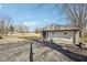 A detached single car garage, with visible driveway and yard space at 4709 S County Road 500 E, Plainfield, IN 46168