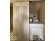 A laundry area featuring white washer and dryer at 5155 Overland Ct, Indianapolis, IN 46268