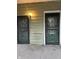 Two intricate security doors offering enhanced protection and aesthetic appeal at 550 Sutherland Ave, Indianapolis, IN 46205