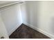 A closet featuring neutral carpet and a single rack and shelf at 745 W 25Th St, Indianapolis, IN 46208