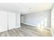 Inviting bedroom featuring fresh paint, modern flooring, and closet, ready for personalization at 821 S Lebanon St, Lebanon, IN 46052