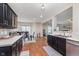 Kitchen featuring stainless appliances and open view to dining room at 8335 S Shady Trail Dr, Pendleton, IN 46064