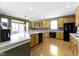 Spacious kitchen features modern appliances, ample cabinet storage, and plenty of space for entertaining at 10451 Meadow Lake Dr, Fishers, IN 46038
