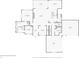 Main floor layout showcasing the primary bedroom, living spaces, kitchen, bathrooms, and the garages at 10756 Dartmoor Way, Zionsville, IN 46077
