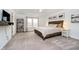 Spacious bedroom featuring a queen-sized bed, offering a comfortable and stylish place to unwind at 1142 Cobra Dr, Franklin, IN 46131