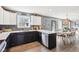 Open concept dining room and kitchen featuring an eat-in kitchen at 12121 N Berling Dr, Mooresville, IN 46158