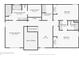 Upstairs home floor plan showcasing bedrooms, bathrooms, a loft, a laundry room, and a staircase at 12121 N Berling Dr, Mooresville, IN 46158