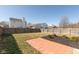 Fenced backyard featuring a grass lawn and patio area at 15405 Fawn Meadow Dr, Noblesville, IN 46060