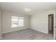 Bedroom featuring plush carpet, a large window, and neutral paint at 15405 Fawn Meadow Dr, Noblesville, IN 46060