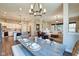 An open-concept layout featuring an eat-in kitchen, dining area, and living room, perfect for modern living at 1591 W 151St St, Westfield, IN 46074