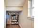 Storage closet featuring shelving for storage and a window for natural light at 1591 W 151St St, Westfield, IN 46074