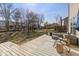 Large backyard with a spacious patio and seating at 1773 Winchester Blvd, Avon, IN 46123