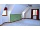 Bright bedroom with angled ceilings, fresh carpet, neutral paint and natural light at 37 Trotters Run, Brownsburg, IN 46112