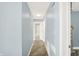 Hallway with hardwood flooring leading to various rooms in this spacious home at 451 Filmore Dr, Westfield, IN 46074