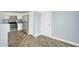 Modern kitchen with stainless steel appliances and white cabinetry at 451 Filmore Dr, Westfield, IN 46074
