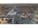 Beautiful aerial neighborhood view during the day at 546 E Merrill St, Indianapolis, IN 46203