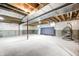Spacious unfinished basement with utility systems, offering potential for personalized renovations at 5842 Oakmont Blvd, Bargersville, IN 46106
