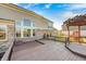 Large deck with a gazebo offers an inviting outdoor living space, with a lush lawn and beautiful views at 5842 Oakmont Blvd, Bargersville, IN 46106