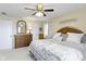 Serene main bedroom showcases natural light, calming décor, and comfortable furnishings creating a peaceful atmosphere at 6201 S Carroll Rd, Indianapolis, IN 46259
