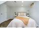 Cozy bedroom features a comfortable bed, soft lighting, and a neutral color scheme at 8808 Manderley Dr, Indianapolis, IN 46240