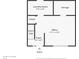 Basement floor plan showing office, storage and laundry room at 918 Rosalind Pl, Carmel, IN 46032