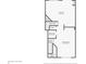 First floor floor plan showing kitchen, living room and bathroom layout at 918 Rosalind Pl, Carmel, IN 46032