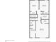 Second floor floor plan showing bedrooms and bathroom layout at 918 Rosalind Pl, Carmel, IN 46032