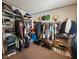 Spacious walk-in closet offering ample storage and organization options at 10960 Marlin Rd, Indianapolis, IN 46239