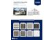 Chatham floor plan showing the exterior elevation with a two-car garage and detailed trim at 1419 School Bell Dr, Greenwood, IN 46143