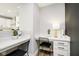 Convenient workstation nook with dual desks and cabinets at 16467 Alps Rd, Noblesville, IN 46060