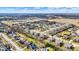 A clear aerial view shows a neighborhood's well-spaced homes and landscaping at 16544 Gaither Ct, Westfield, IN 46074