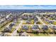 Expansive aerial view of a well-maintained suburban neighborhood on a bright day at 16544 Gaither Ct, Westfield, IN 46074