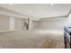 Bright finished basement with neutral walls, carpet, and easy access to the upper floors at 16544 Gaither Ct, Westfield, IN 46074