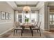 Elegant dining room setup with dining table, chairs, and stylish decor at 16544 Gaither Ct, Westfield, IN 46074